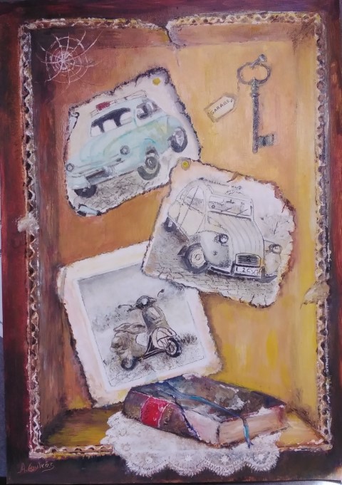 Carton vintage